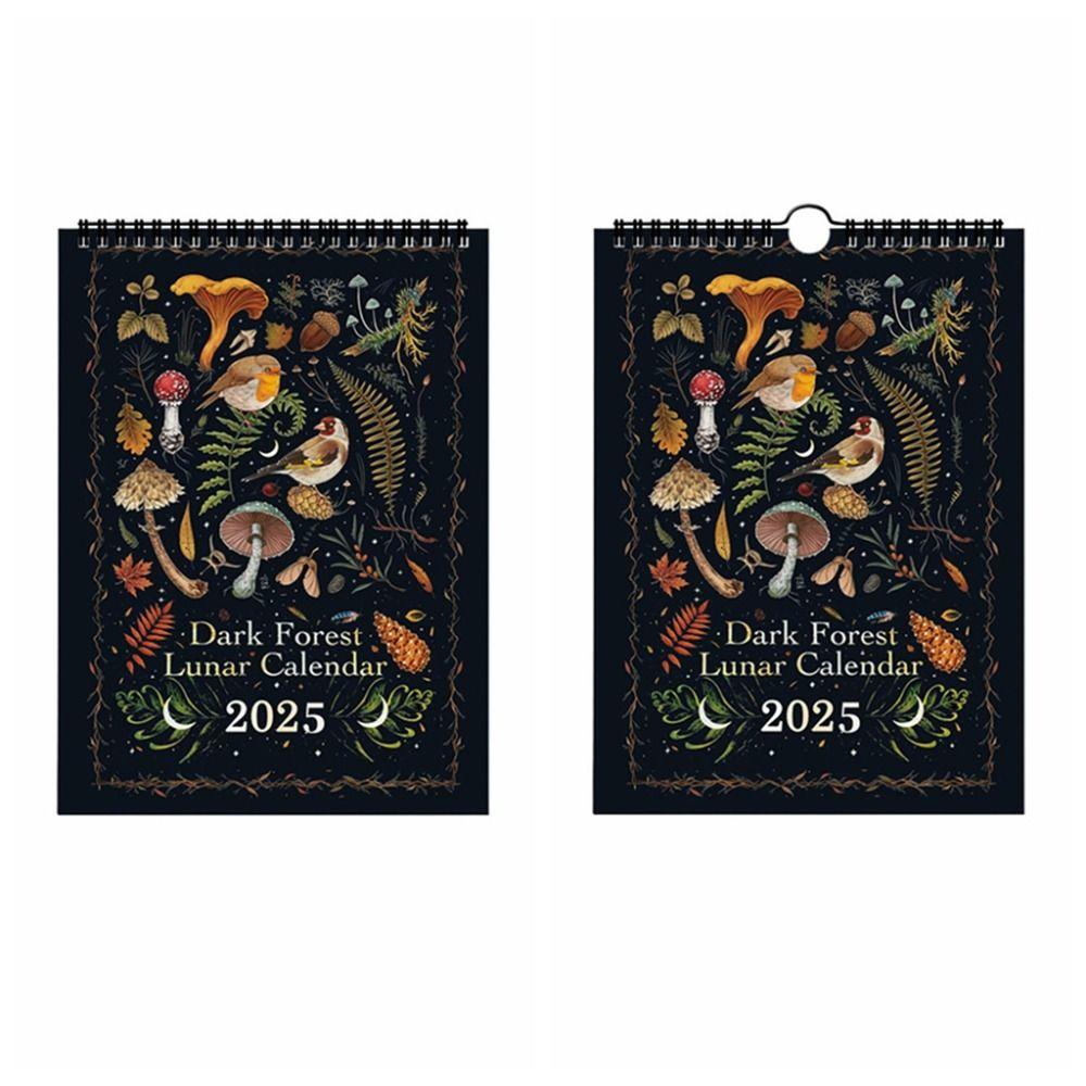 Original Illustrations Cartoon Cat Calendar Medieval Hanging Wall Calendary  Family Office Supplies