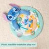 Bright Starts Disney Baby Stitch Party in Paradise Play Gym Mat with 5 including a removable Stitch plush Suitable for ages 0M and & Toys, toy. up.