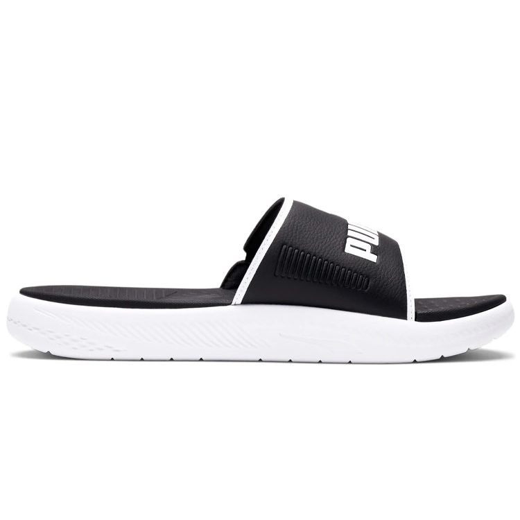 Puma Softride Slide Bílá Černá Pánské Tenisky 382111-01