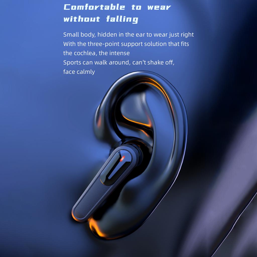 Căști PRO80 True Wireless Căști sport BT 5.1 Mini căști cu control tactil Căști intraauriculare