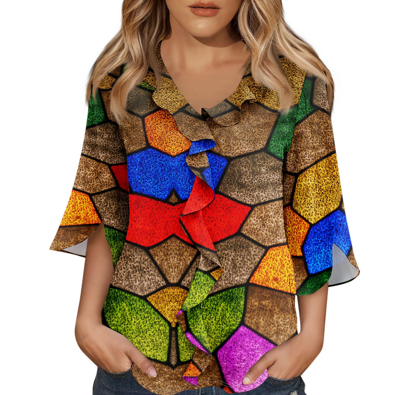 Рубашки с рукавом 3/4 для женщин — фото 3