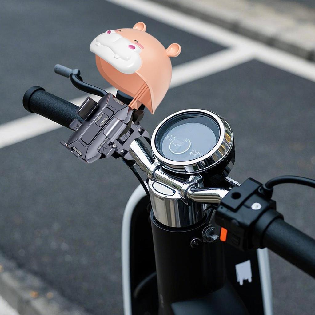Motorcycle Cell Phone Holder With Helmet Sun Protection Quick Release Cycling Cell Phone Stand For Bike Motorbike Mountain Road