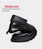 Men's Trendy Breathable Leather Slip-On Shoes: Versatile, Fashionable, and Comfortable for Business or Casual Wear