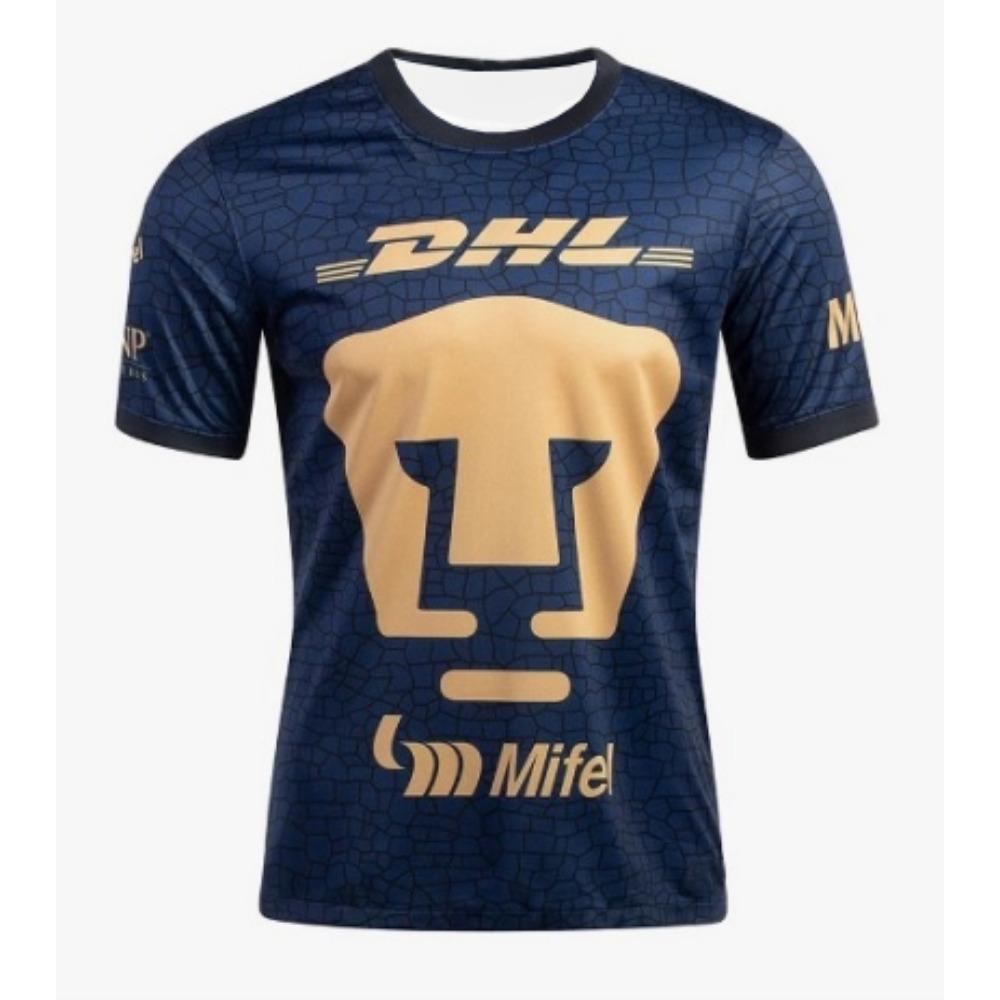 

The Latest PumasUNAM 25-26 Away Jersey 3D Printing Breathable Comfortable Fashion Casual Adult Sports Short-sleeved T-shirt 6XL