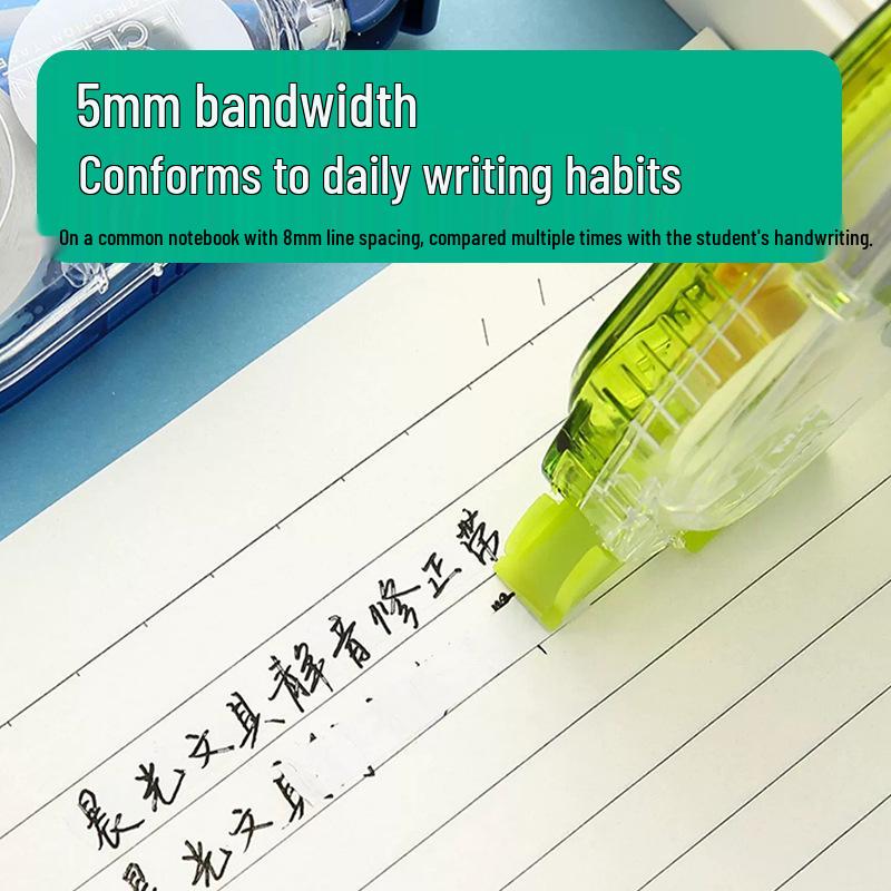 Morning Light Large Capacity Silent Correction Tape for Continuous Student Use