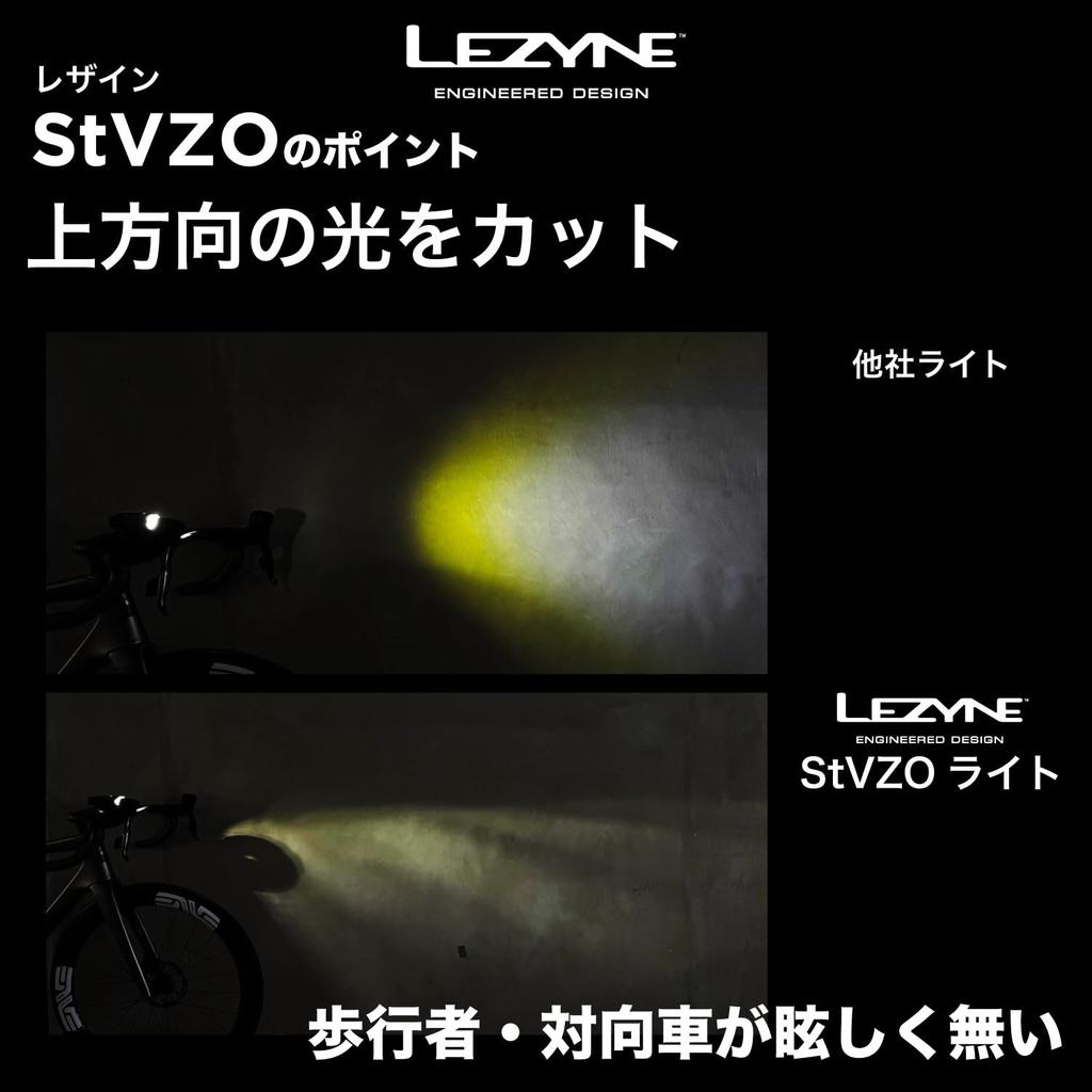 LEZYNE Bicycle Front Blocks Upward Light to Avoid Dazzling Oncoming 400 HECTO PRO StVZO Black Japanese Light, Vehicles, Lumens, 400+, [Official