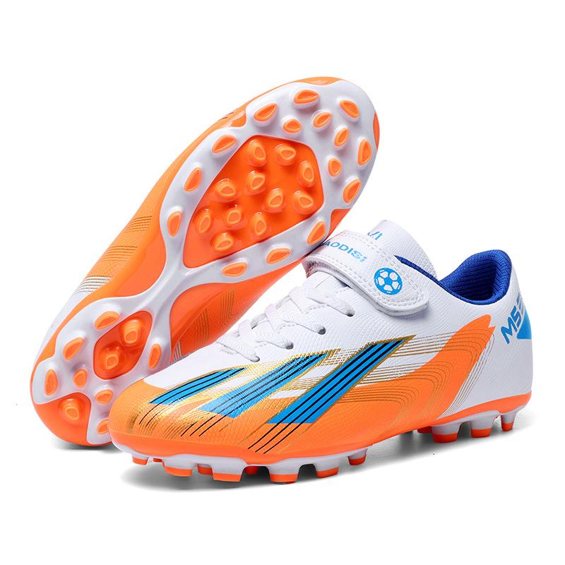 New low-top Velcro football shoes men's spikes women's children's and adolescents' special shoes