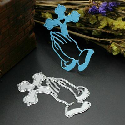 Blessing Cross Cutting Dies Metal Stencil DIY Scrapbooking Album Paper Card Embossing Craft Die Cut