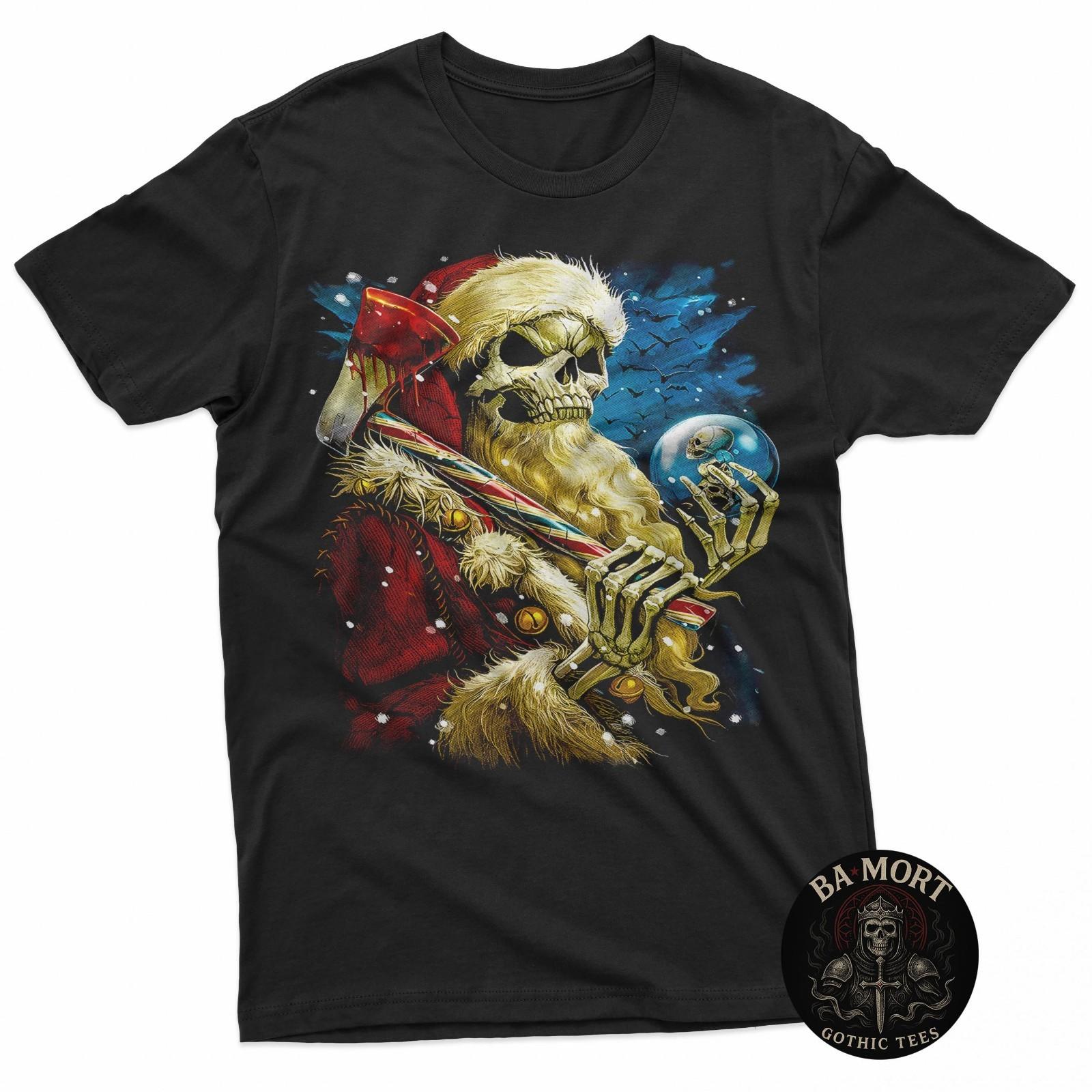 Zombie Santa Horror Christmas Gothic T-Shirt Unisex T-Shirt XL