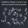 24pcs Easy To Use Silicone Ring Size Modifier for Loose Jewelry Practical Waterproof Ring Fitter Adjustable Ring Guard