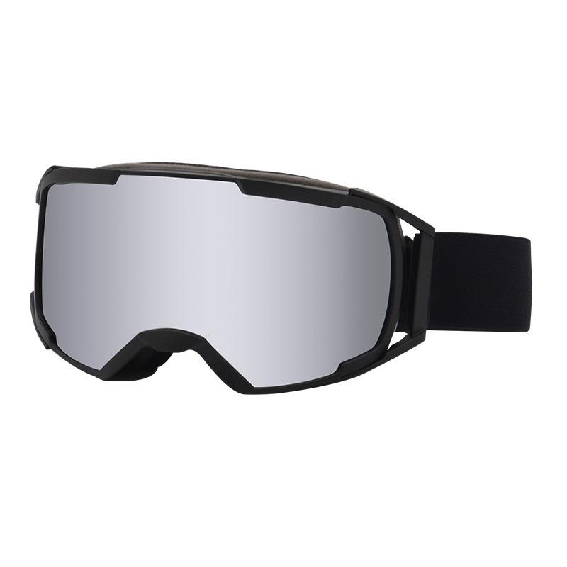 Clearance Sale: Double-Layer Anti-Fog High-Definition Ski Goggles UV-protective mountaineering goggles for stylish men and women серебряный