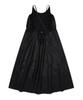 FALLETT Waist String Maxi Dress Black