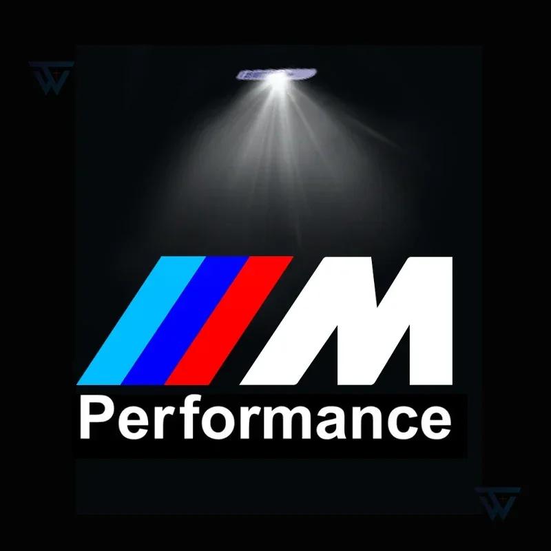 2 Stück LED Auto Tür Willkommenslicht HD Laser Projektorlampe Für BMW M Performance M2 M3 M4 M5 M6 E46 E90 E60 F10 F30 E39 E36 F20 E87
