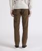 PANICALE Brown Slim Fit Corduroy Pants