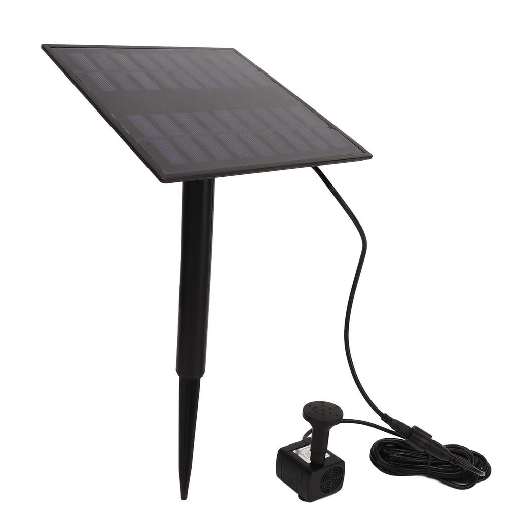 Solar Bird Bath Fountain Pump High Efficiency Solar Water Pump for Bird Bath Garden Pond Pool Outdoor 1.8W