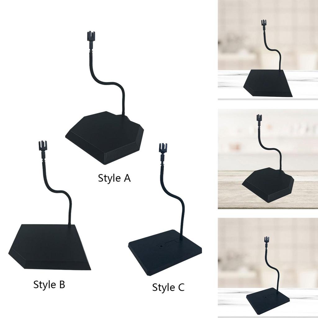 Action Figure Base Doll Model Support, Action Figure Stands Sturdy Display Holder Adjustable for 1/6 1/9 and 1/12 Toy Dolls