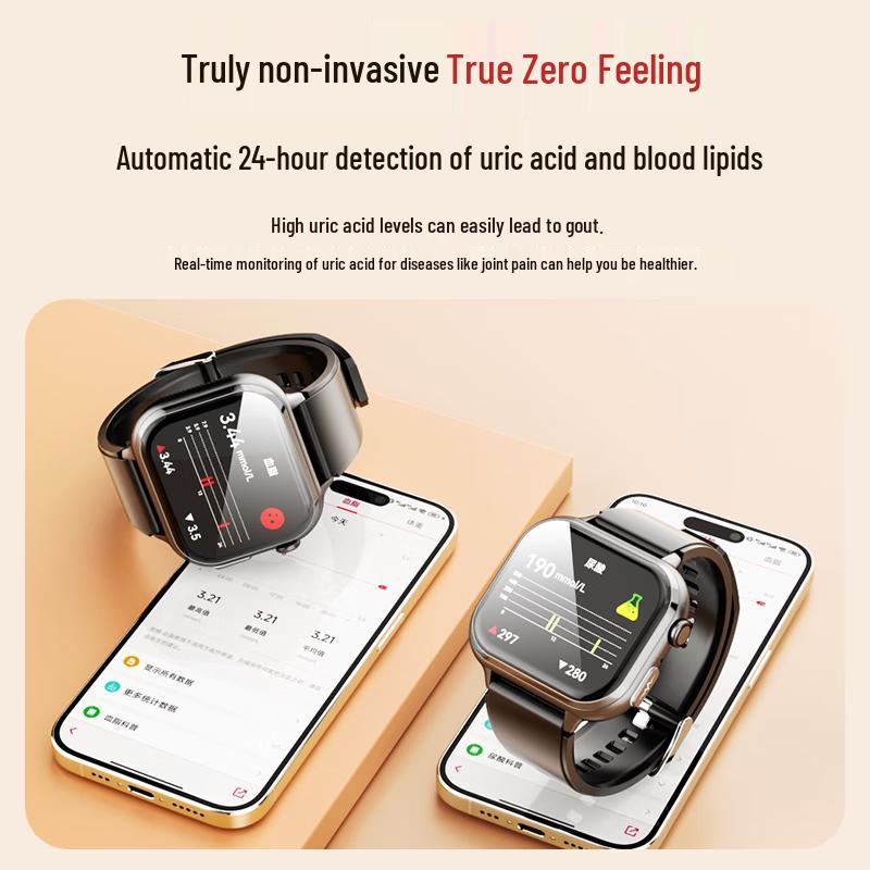 Naaldloos multifunctioneel gezondheidssmartwatch (CN-versie)