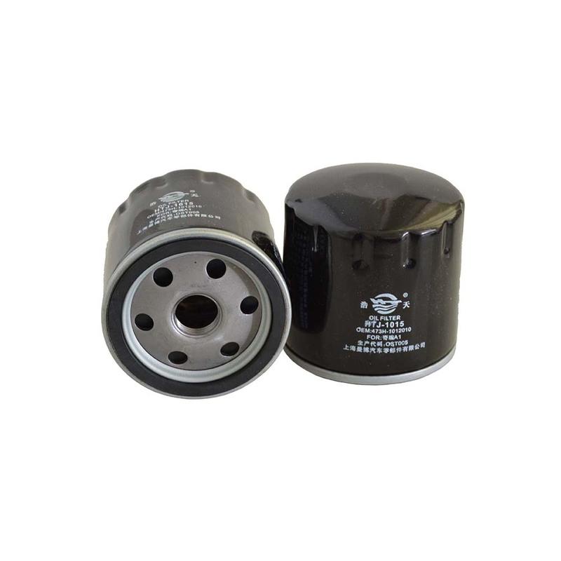 Car Oil Filter For Chery Chery A1 1.3L (2007-2014) QQ6 1.3L (2006-2013) COWIN 1 1.3L (2010-2015 OEM 473H-1012010 JX0705Q Element