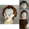 Authentic Stephen King's It Pennywise Latex Mask Perfect For Halloween Cosplay Events