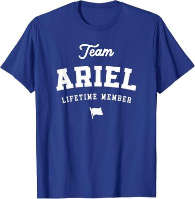 Team Ariel Lebenslanges Mitglied Lustiger Name Ariel T-Shirt