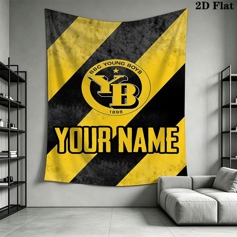 Custom Yb Wall Hanging Printed Fabric Blanket Decorative Tapestries for Bedroom Living Room Home Decor