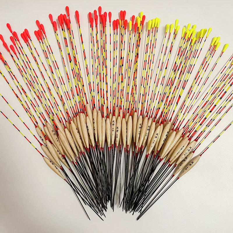 Wild Fishing Crucian Carp Float - War God Series, Eye-Catching Thick Tail, White Stripe Carp Float