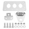   Motorcycle Brake Light Bracket Kit Side Mount   License Plate Holder Replacement for   Iron 883