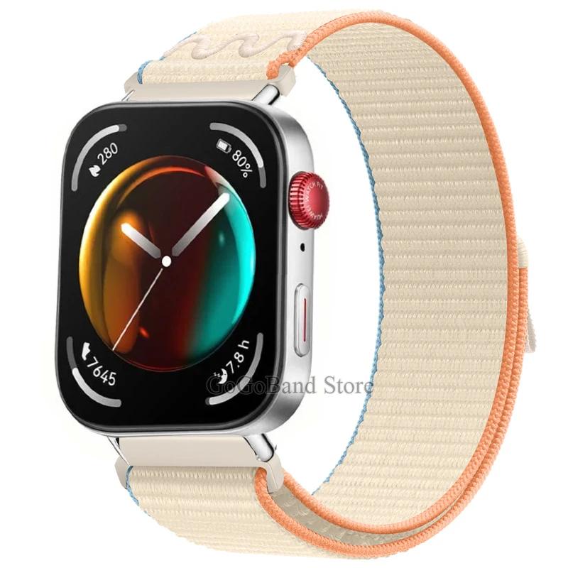 Nylon Loop Strap For Huawei Watch Fit 3 Smartwatch Sport Bracelet Soft Band For Huawei Watch Fit 3 Corrra Watchband Accessories