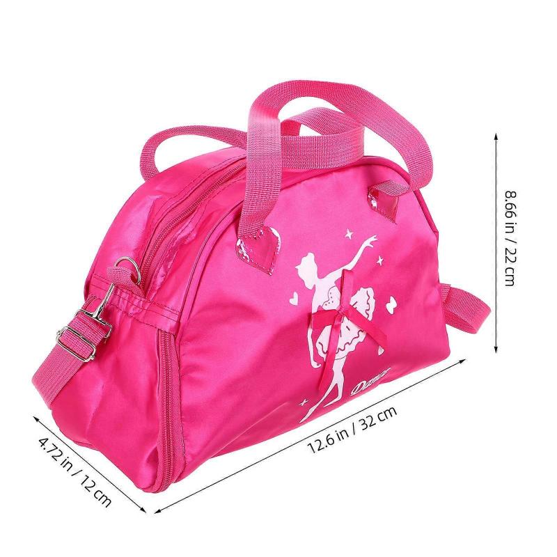 Children's Rosy Ballet Dance Bag for Storage 1 Small Dance Shoulder Bag