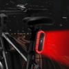 Safety Bicycle Rear Light 1080P HD Bicycle Tail Light Camera Recorder IPX6 Waterproof Continuous Recording 6H for Riding Cycling
