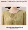 Mother's Day Mid-Sleeve Casual Summer Top & Wide-Leg Pants Set for Middle-Aged Women