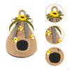 Bee Tiered Tray Decor Cute Honeycomb Wall Decoration Spring Summer Honeyations for Home