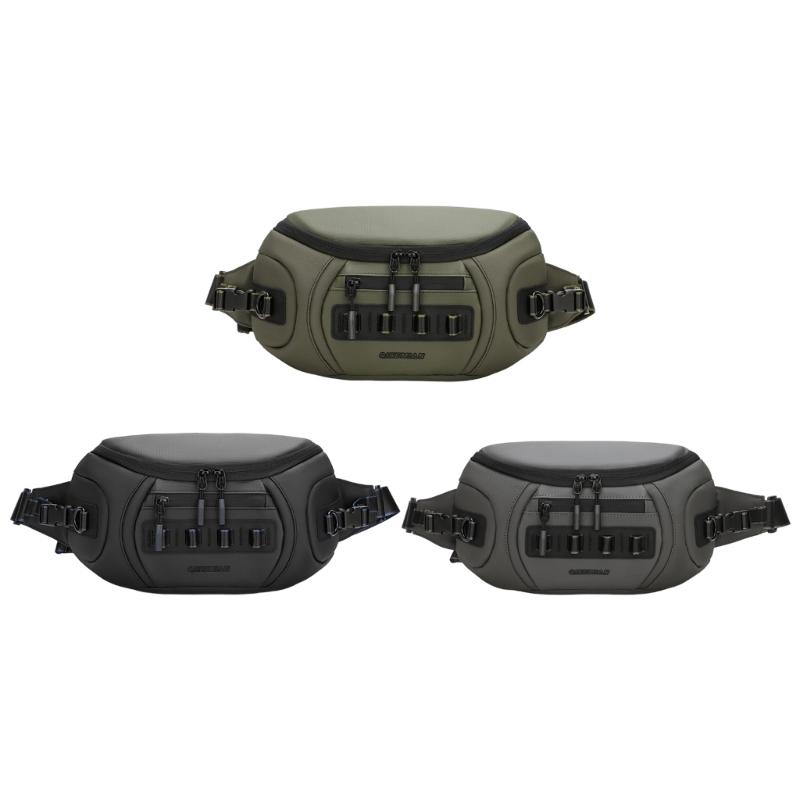 Zaino Pettorale Impermeabile Pratico per Fotocamere DSLR Borsa a Spalla Multi Scomparto Tessuto Oxford Borsa a Tracolla Per Fotografi