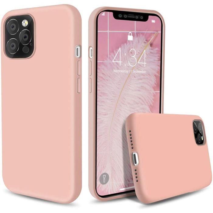 Hülle - Premium - für iPhone 12 Pro - Stoßfest - Rutschfest - Rosa