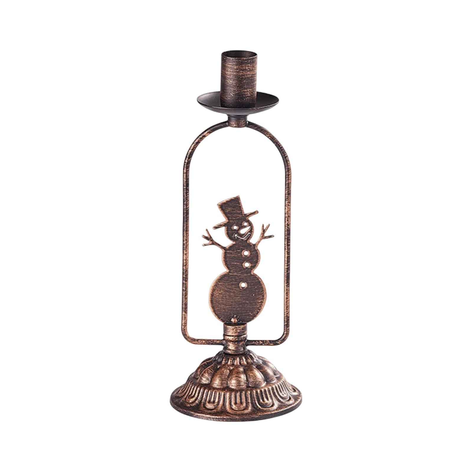 

Железный Подсвечник Украшение Стол Рождественский Подсвечник Ужин при Свечах Домашнее Украшение Свадебное Украшение Входа One Size