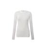 Women's Round Neck High Elastic Wool Tencel Long Sleeve Base Layer Shirt