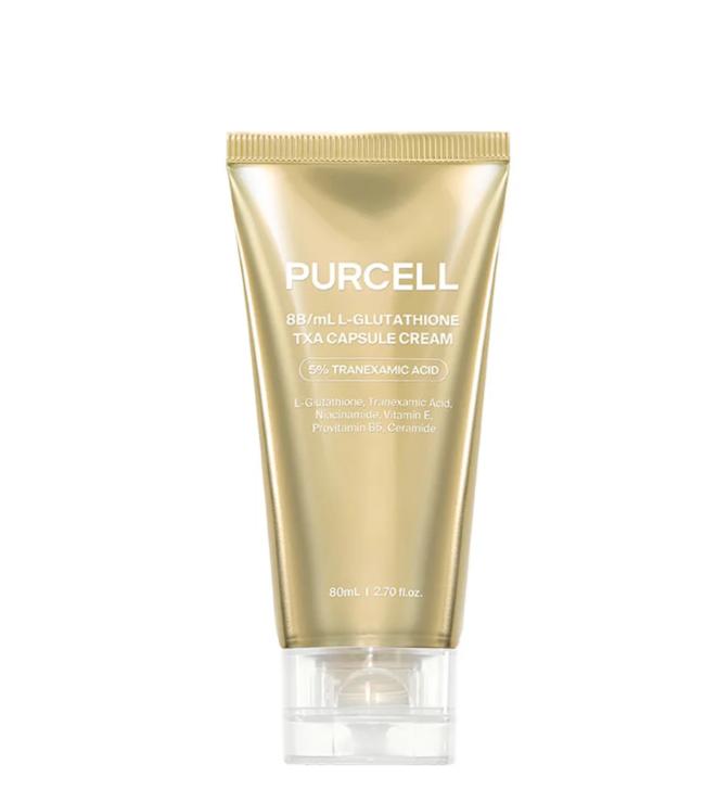 PURCELL Glutathione TXA Kapselcreme 80ml Aufhellende & Feuchtigkeitsbarrierecreme