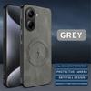 Magnetic Case For POCO X7 Pro Case MagSafe Napa-textured PU Silicone Leather Back Cover Xiaomi Poco X7 Pro 5G Shockproof Bumper
