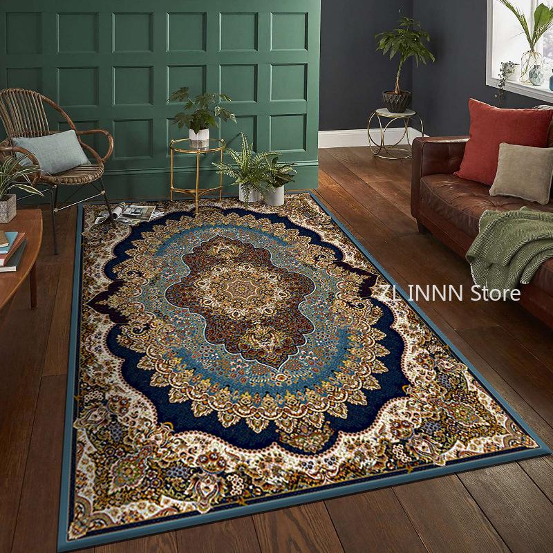 Bohemia Living room rugs Decoration bedroom Deluxe anti slip floor mats Large area carpet Lounge Rug Persian carpet washable
