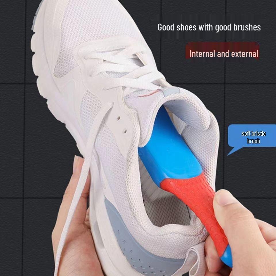 Durable Multifunctional Nano Soft Bristle Shoe Brush