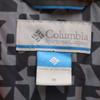Columbia Geometric pattern Batting jacket M gray Kid's Used