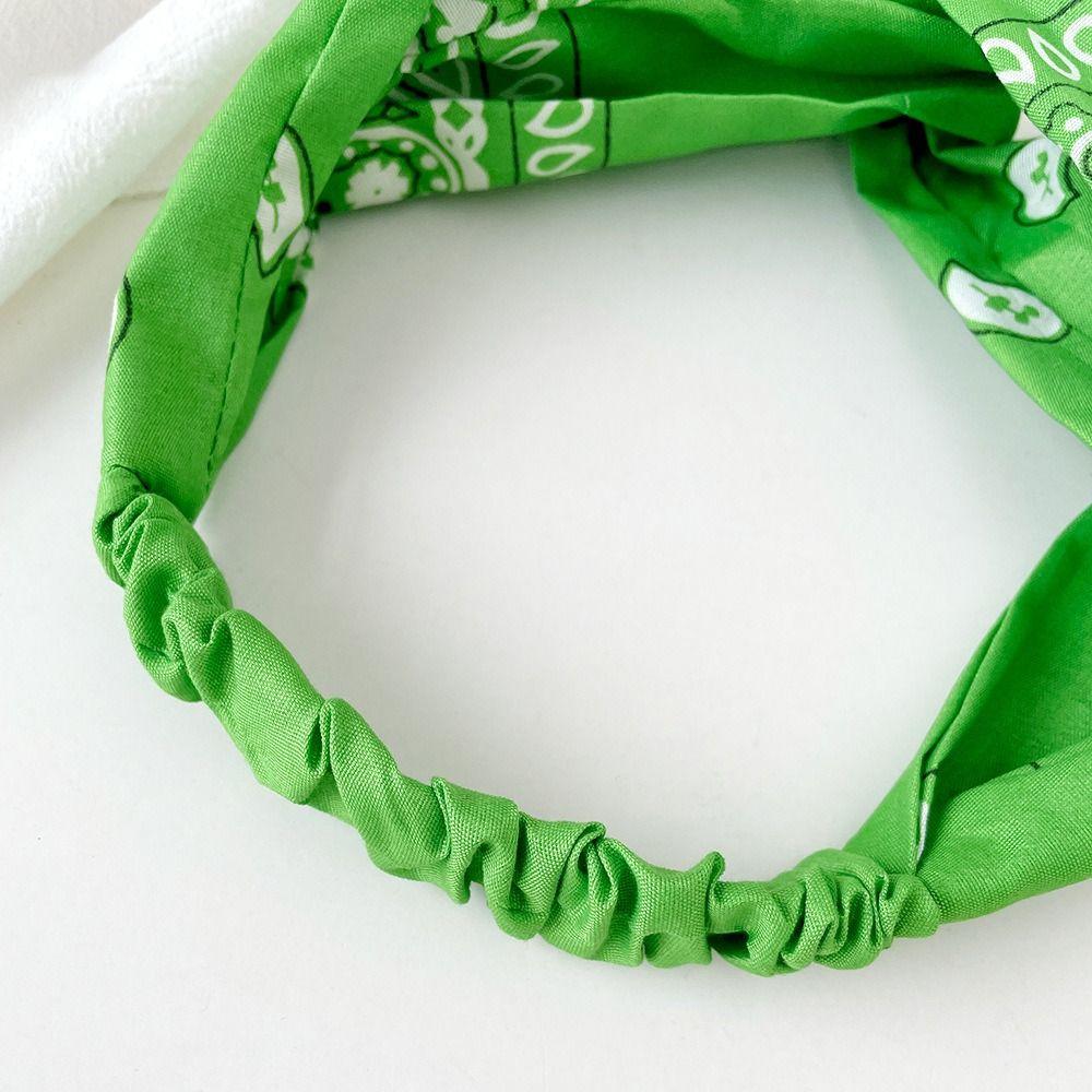 Cashew Print Cashew Nut Print Headband Boho Bandanas Elastic Headband  Dance