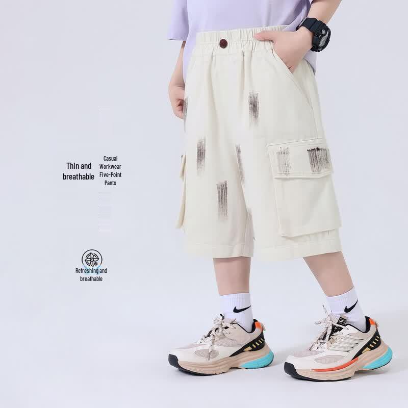 Yoyou Fairy Tale Boys  Summer Cargo Shorts 130