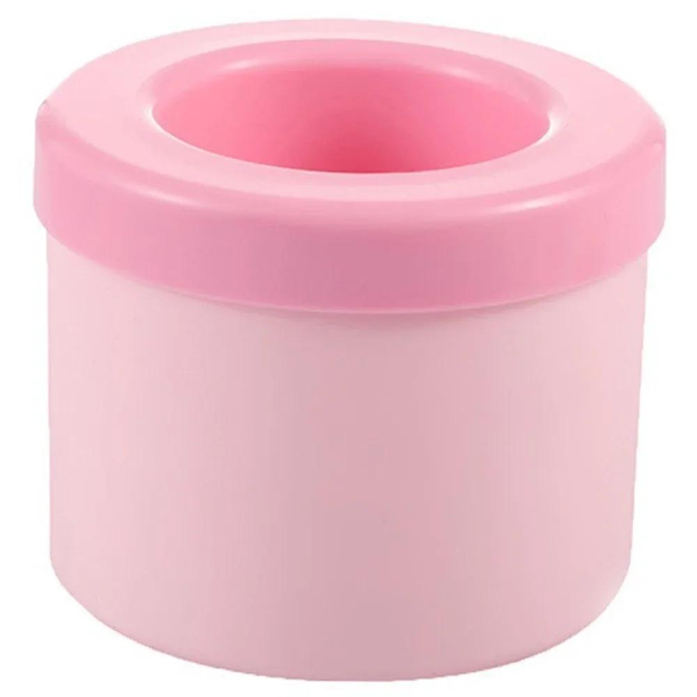 DIY Silicone Ice Cube Mold Round Ice Bucket Refrigerator Freeze Ice Maker Creative Ice Cube Mold Barware Tools Summer Homemade