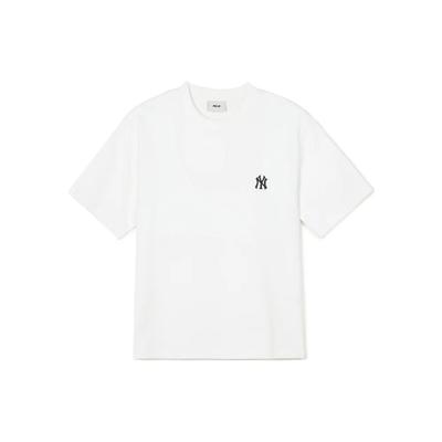 MLB New York Yankees T Shirts Unisex White Crew Neck Moderate 3ATSB1143-50WHS