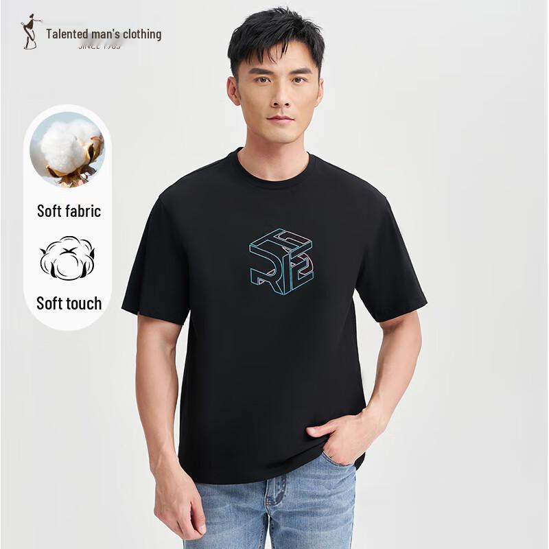 Men s Tech Style Letter Short-Sleeve T-Shirt 52