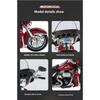 1/9 Harley Davidson TRI GLIDE ULTRA Luxury Tricycle Alloy Diecast Model Motorcycle Sound & Light Collection Decoration Gift BOX