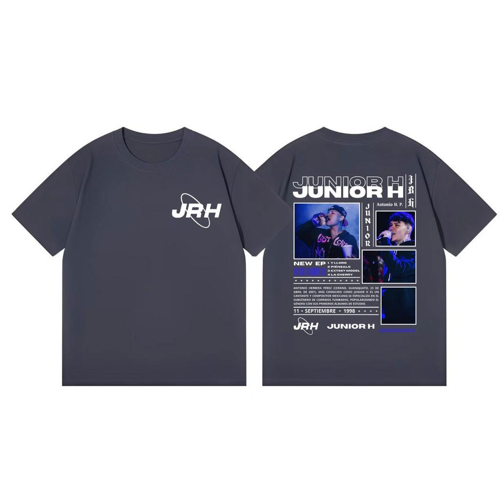 Singer Junior H Graphic T Shirt Men Women Clothing High Quality Fashion Tshirts Summer Casual Loose Cotton Short Sleeve Tshirt