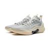 Li Ning Yushuai Ultra Low Rutschfest Abriebfest Niedrig geschnittene Basketballschuhe Herren Ziegelgrau ABAU033-2