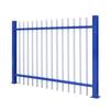 HANDUNYOU Zinc Steel Wrought Iron Fence Panel, 1.2m H X 3m W